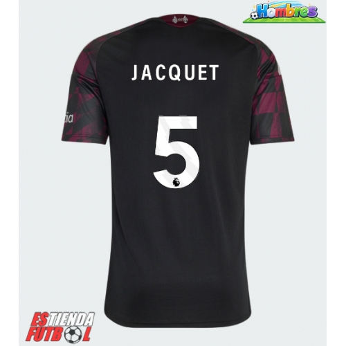Liverpool Jeremy Jacquet #5 Tercera Equipación 2026-27 Manga Corta